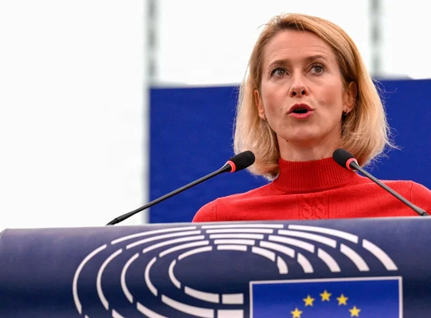 Kaja Kallas (Mynd: Jean-Christophe Verhaegen/AFP/Ritzau Scanpix)
