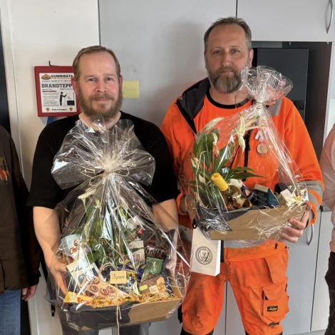 30 og 20 ára starvsdagar á Rakstrarstøðini