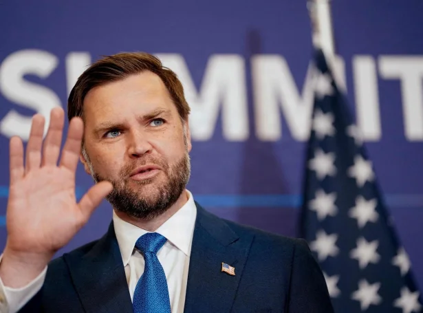 Amerikanski varaforsetin, J.D. Vance (Mynd: Nathan Howard/AFP/Ritzau Scanpix)