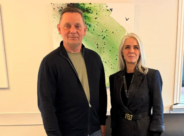 Per Busk og Eyðdis Hartman Niclasen (Mynd: homr.fo)