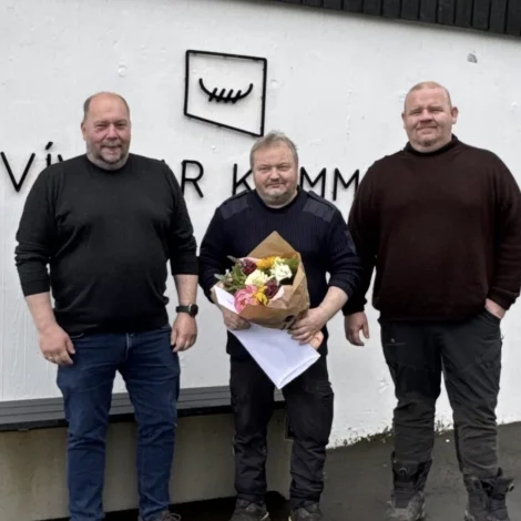 15 ár hjá Kvívíkar kommunu