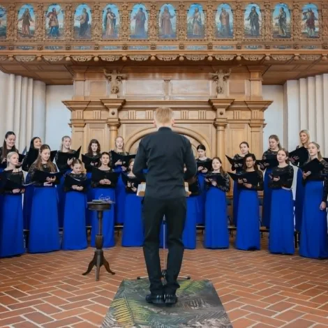 Tvær konsertir við Haderslev Domkirkes Pigekor og Gøtu Kirkju Ungdómskóri