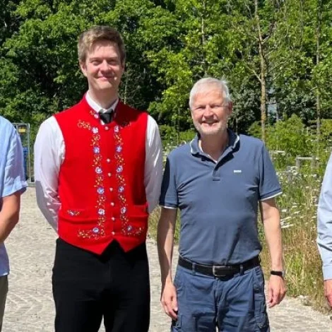 Teitur Hansen vart ph.d. á DTU Physics