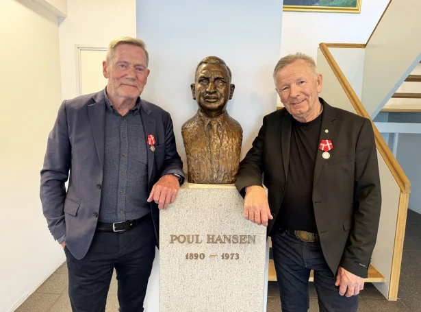 Janus Gunnarsson og Finnbogi Danielsen (Mynd: Poul Hansen Heilsøla)