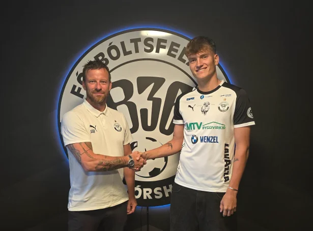 Jákup á Borg, ítróttarstjóri í B36, og William Rygaard (Mynd: B36)