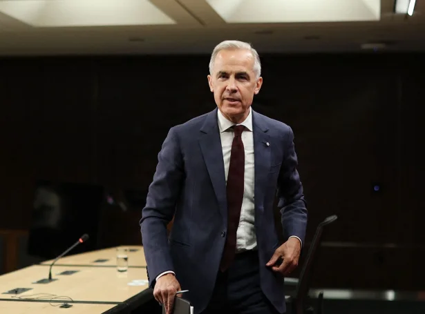 Heimurin vil hava meira Kanada, og í Eurovision 2027 verður tað júst tað, tey fáa, sigur Mark Carney, forsætisráðharri í Kanada (Mynd: Dave Chan/AFP/Ritzau Scanpix)