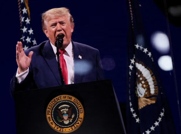 Amerikanski forsetin, Donald Trump (Mynd: Evan Vucci/Reuters/Ritzau Scanpix)
