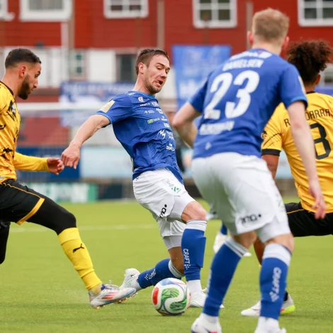 KÍ kom framvið mótstøðu úr Luksemborg í 1. umfarinum - eftir uppgerðina við Kauno Zalgiris bíða nakrar uppaftur størri uppgávur (Mynd: Sverri Egholm)