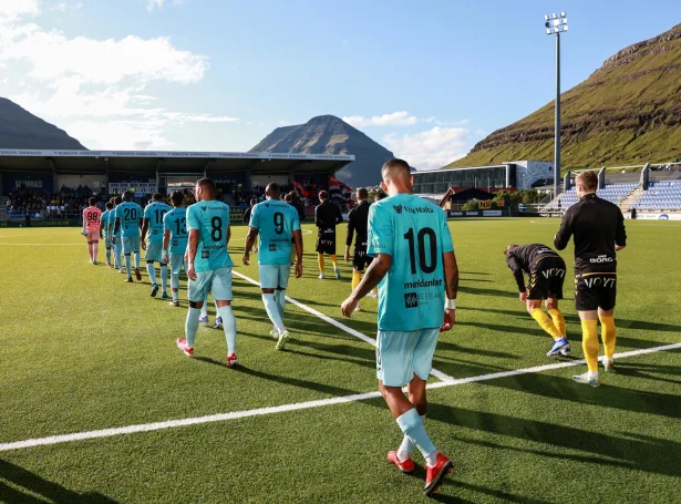 Hamrun Spartans hevur ein hóp, sum er nógv broyttur í summar. Hann fekk eina, eftir umstøðunum, góða byrjan í Klaksvík, har tað endaði 1-1. Harvið skal NSÍ avrika ógvuliga væl á Malta í kvøld (Savnsmynd: Sverri Egholm)