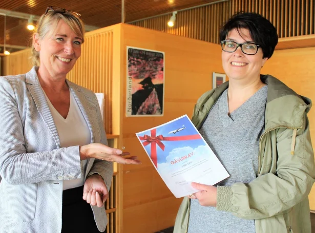 Turid Vang Frederiksen t.h. (Mynd: Norðurlandahúsið