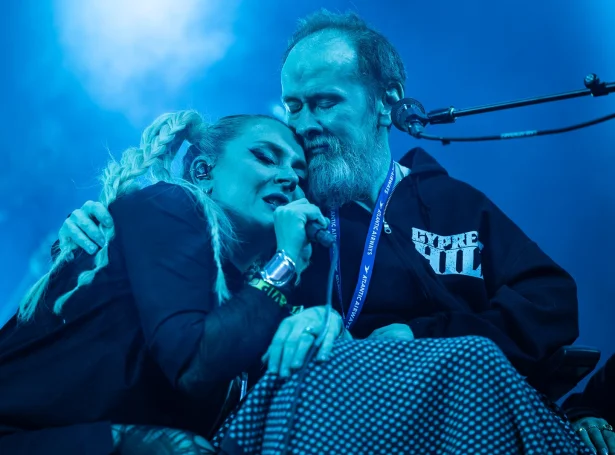Eivør Pálsdóttir og Petur Pólsson á G! festivalinum (Mynd: Lykke Nielsen / G! festivalurin)