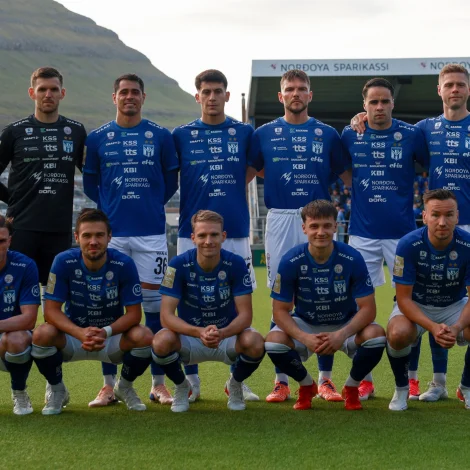 Sjey sigrar og tveir javnleikir seianstu níggju evropeisku heimadystirnar, og bert eitt tap seinastu 18 slíku dystirnar hjá KÍ. Spurningurin er so, um 0-0 í gjár var nóg mikið at koma víðari í 2. umfari (Mynd: Sverri Egholm)