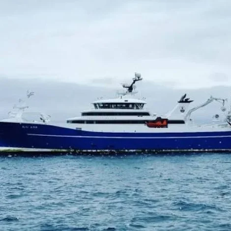 Christian í Grótinum og Jupiter hava landað makrel í Fuglafirði