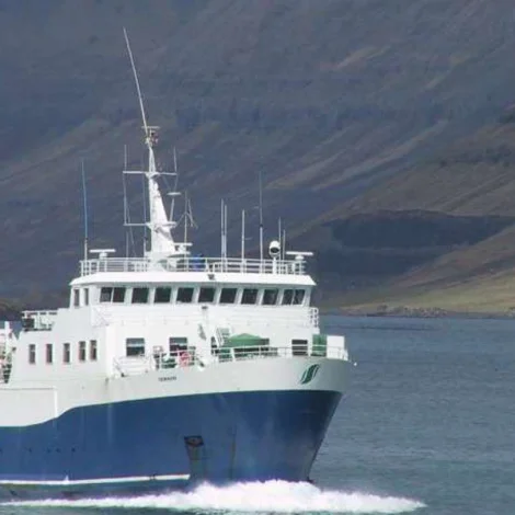 Ternan byrjað á Kalsoyarleiðini