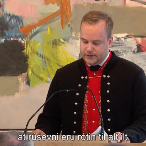 Lovar stríð móti rúsevnum