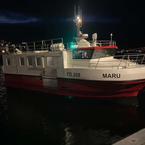 Nýggjur útróðrarbátur komin til Føroya