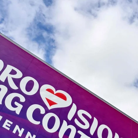 Ársins Eurovision-sangkapping varð hildin í Wien í mai (Mynd: Hans Klaus Techt/AFP/Ritzau Scanpix)