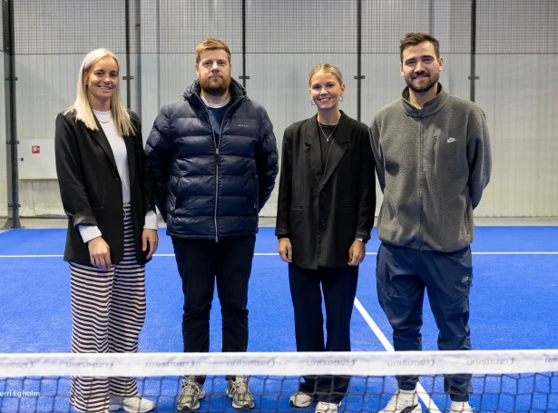 Elin Sjúrðardóttir Holm, Julian Johansen, Bára Hansen og Teitur Matras Gestsson eru nógv á Hjalla í hesum døgum (Mynd: Sverri Egholm)