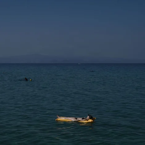 (Mynd: Sakis Mitrolidis/AFP/Ritzau Scanpix)
