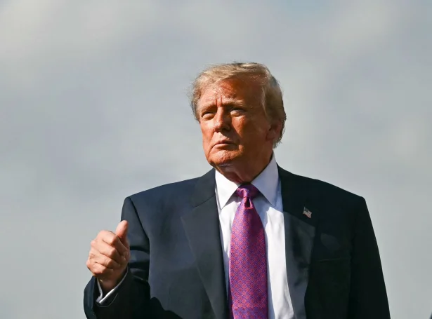 Amerikanski forsetin, Donald Trump (Mynd: Kent Nishimura/AFP/Ritzau Scanpix)