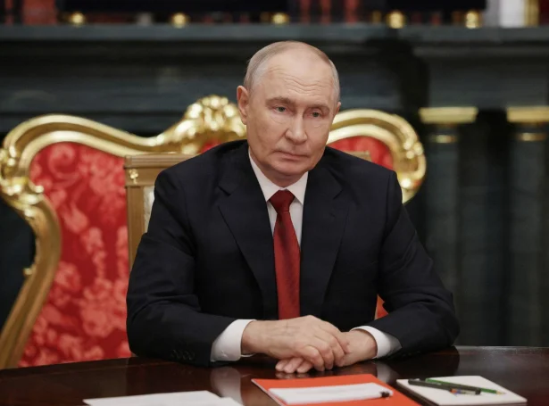 Russiski forsetin, Vladimir Putin (Mynd: Gavriil Grigorov/AFP/Ritzau Scanpix)