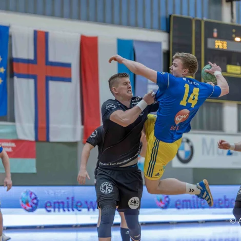 VÍF hevur spælt í European Cup seinastu árini - her í dysti í Luksemborg (Mynd: AVA Photography)