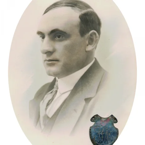 Hjalmar Nielsen, f. 9. februar 1899 // d. 28. januar 1949.
Mynd: Hjalmar Páll Petersen.