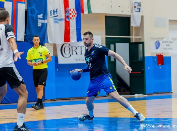 Filip Jojic í fyrra dystinum hjá VÍF í Trogir (Mynd: AVA Photography)