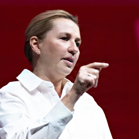 Danski forsætisráðharrin, Mette Frederiksen (Mynd: Henning Bagger/Ritzau Scanpix)