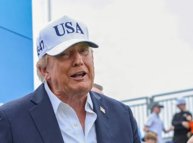 Amerikanski forsetin, Donald Trump (Mynd: Paul Faith/AFP/Ritzau Scanpix)