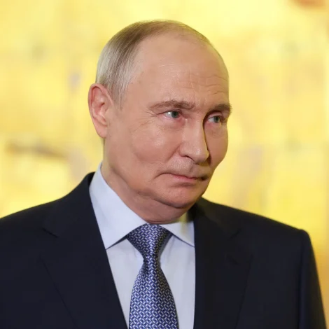 Russiski forsetin, Vladimir Putin (Mynd: Alexander Kazakov/AFP/Ritzau Scanpix)