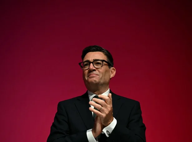Bretski forsætisráðharrin, Andy Burnham (Paul Ellis/AFP/Ritzau Scanpix)