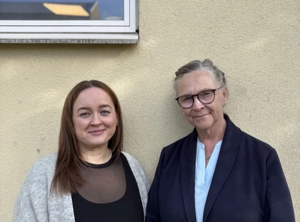 Ungdómsráðgevin og forkvinnan í Sinnisbata: Gunnvá Árnadóttir Djurhuus og Súsanna Olsen (Mynd: Sinnisbati)