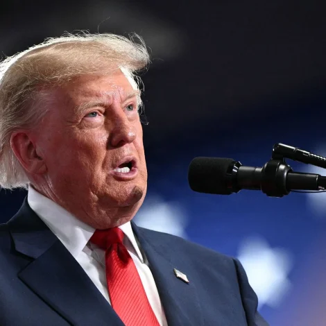 Amerikanski forsetin, Donald Trump (Mynd: Mandel Ngan/AFP/Ritzau Scanpix)