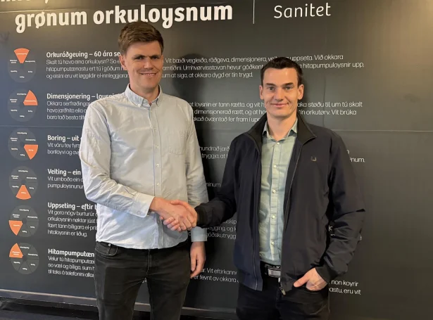 Tummas Pauli Mohr og Suni Justinussen (Mynd: Demich)