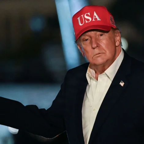 Amerikanski forsetin, Donald Trump (Mynd: Alex Wroblewski/AFP/Ritzau Scanpix)