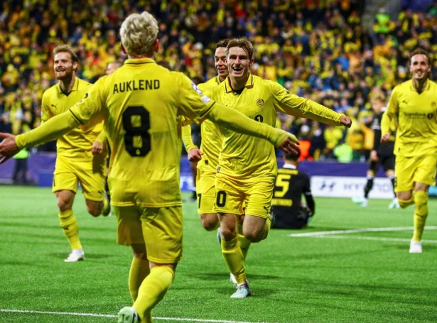 Bodø/Glimt stóð fyri enn einum stórum evropeiskum úrsliti (Mynd: Ntb/Reuters/Ritzau Scanpix)