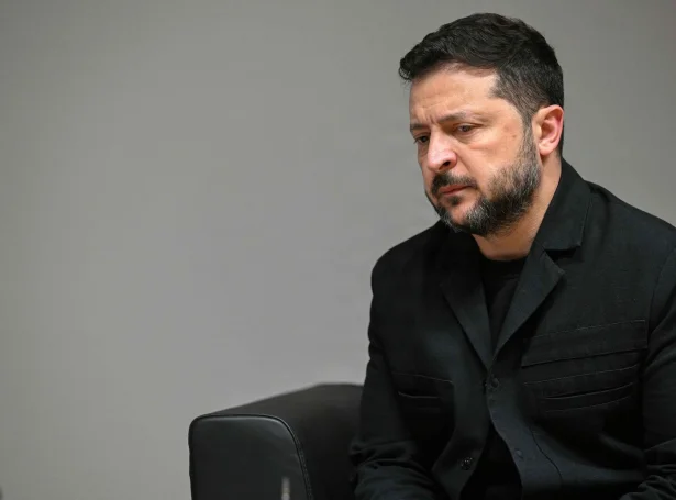 Ukrainski forsetin, Volodymyr Zelenskyj (Mynd: Nicolas Tucat/AFP/Ritzau Scanpix)