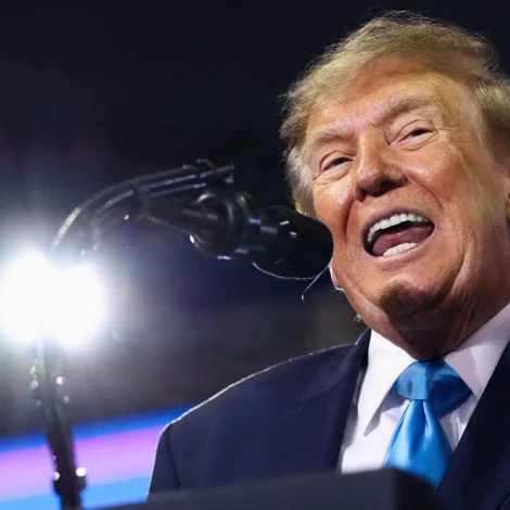 Amerikanski forsetin, Donald Trump (Mynd: Kevin Lamarque/Reuters/Ritzau Scanpix)
